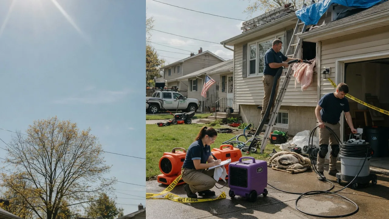 Emergency Water Removal in Bellevue, OH near me